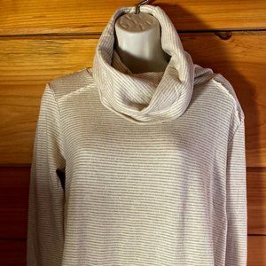 Cowl Neck Tunic w/ Kangaroo Pocket